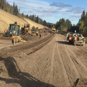 Telkwa Subdivision Track Work