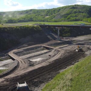 Dry Creek Highway Bridge Worksite