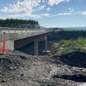 Dry Creek Highway Bridge Almost Complete