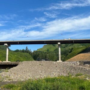 Dry Creek Highway Bridge Site After
