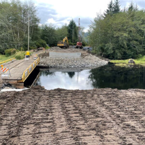 Abutment Earthworks- Masset Bridge