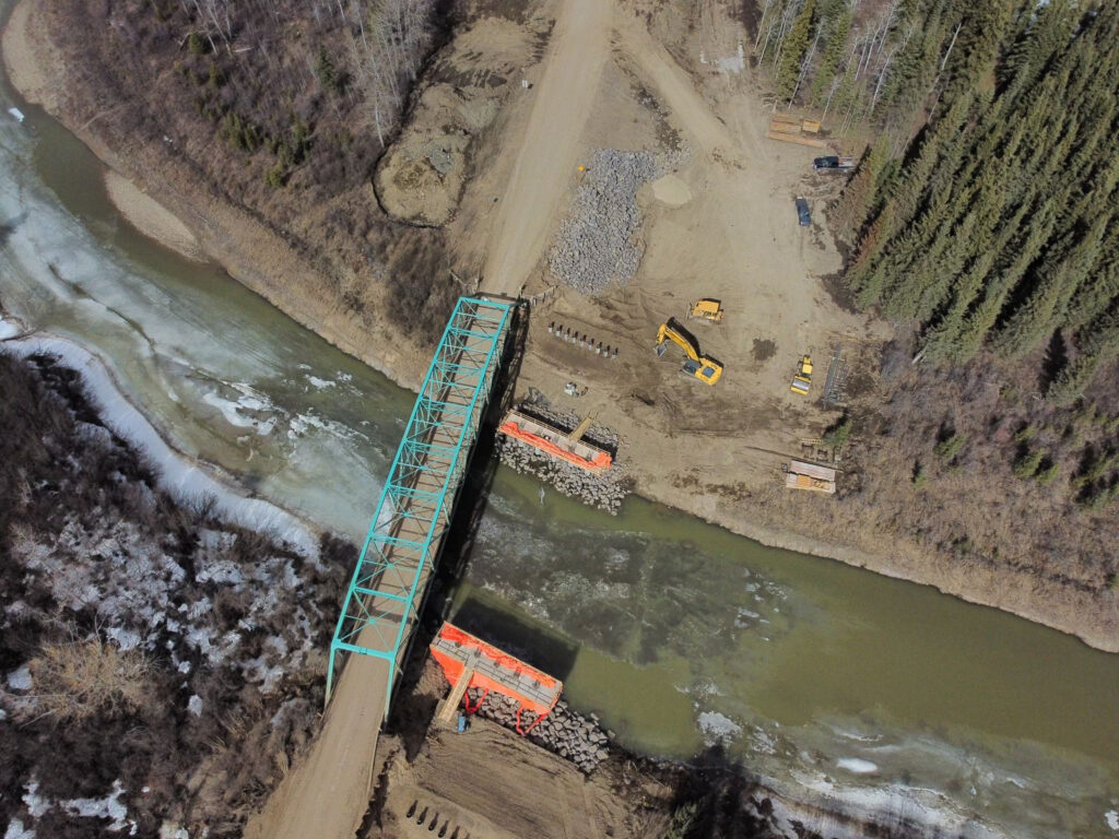 Ariel View- Redwillow River Bridge