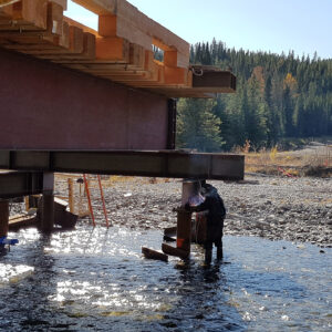 Bridge Pile Welding