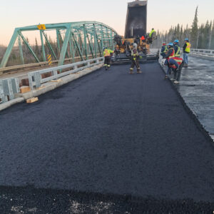 Paving- Redwillow River Bridge 2