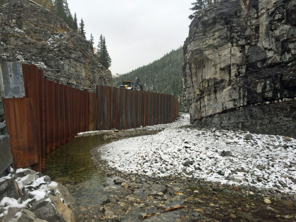 Canyon Creek Retaining Wall