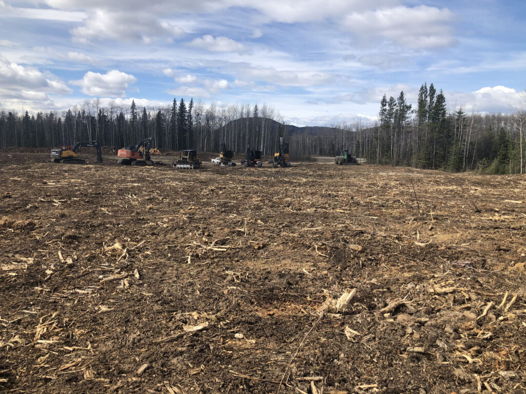 Main Earthworks Stockpile