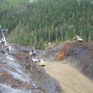 McClymont Rock Cut Drilling