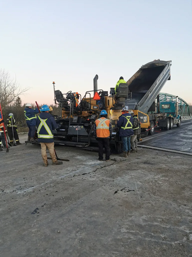 Paving- Redwillow River Bridge 3