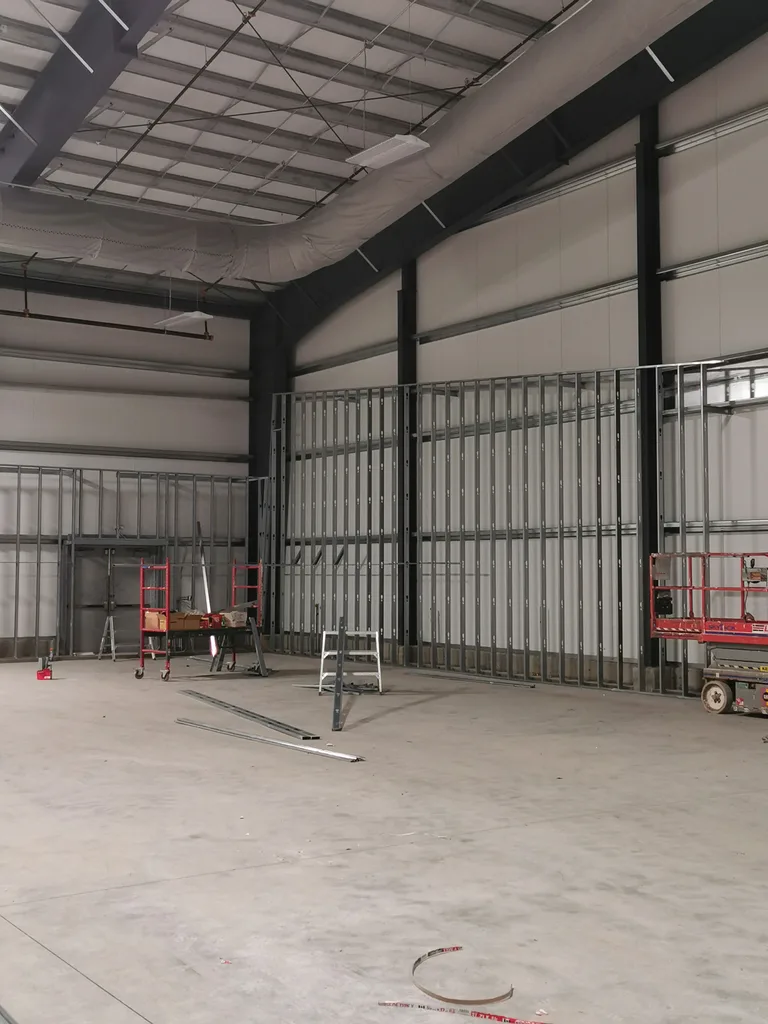 Facility Structural Steel Erection