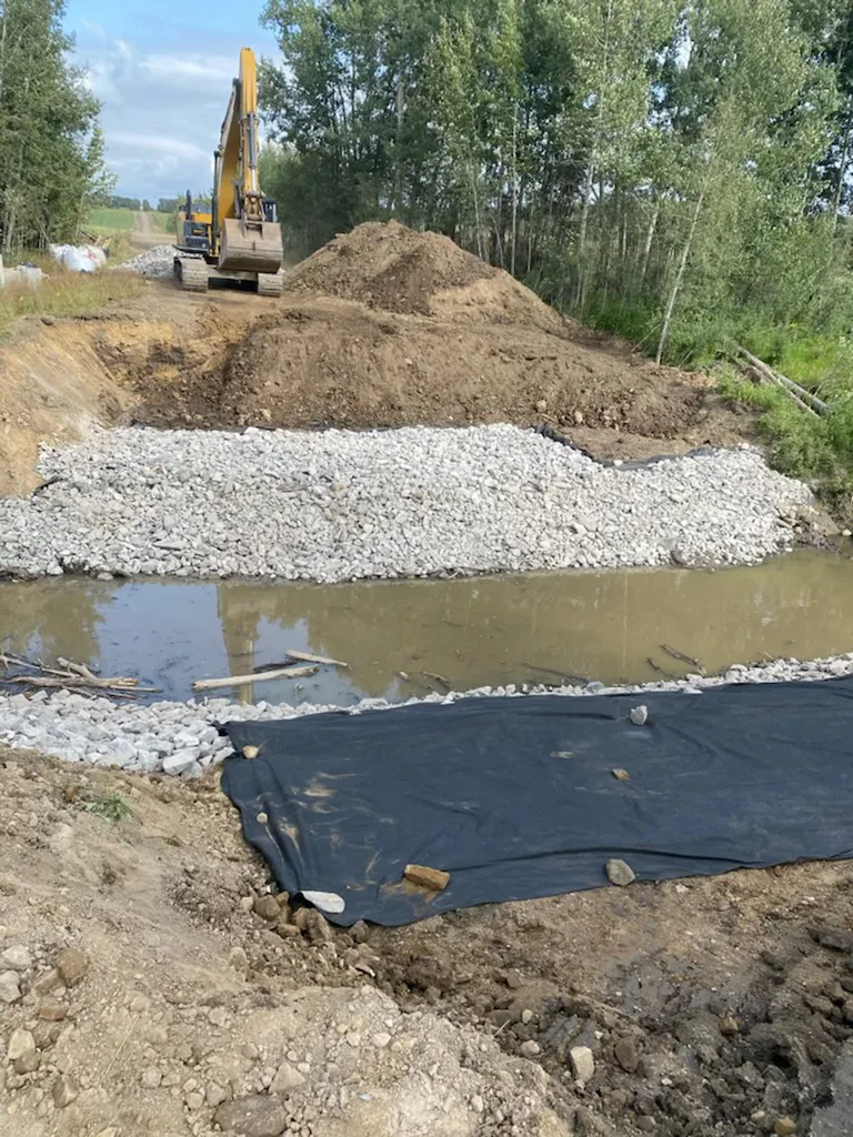 Rip Rap- Bridge Installation