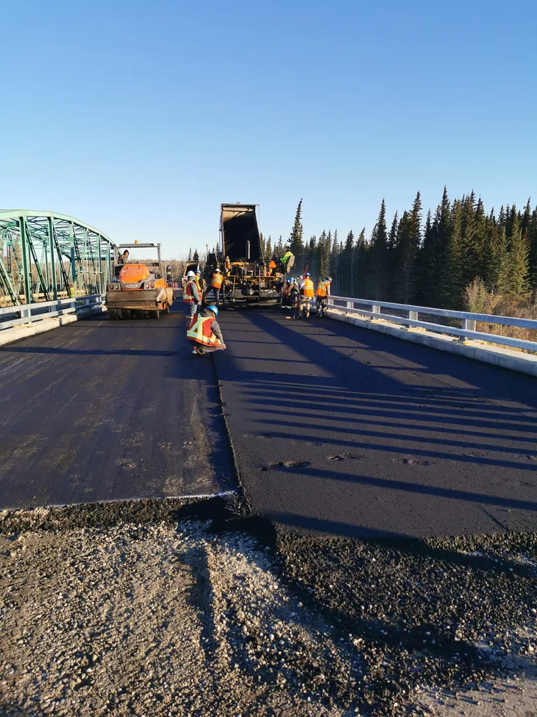 Paving- Redwillow River Bridge