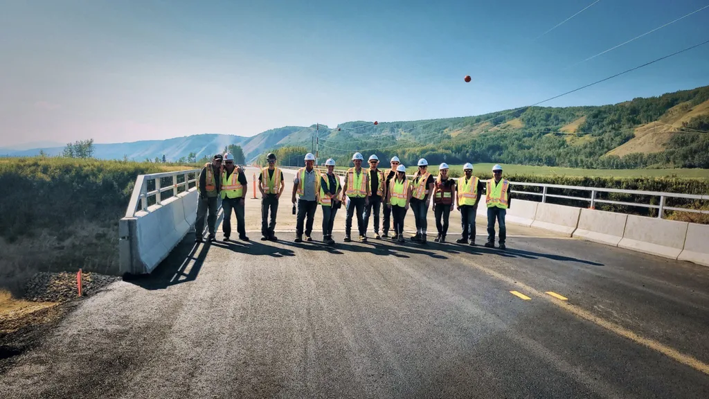 Dry Creek Highway Bridge Ribbon Cutting