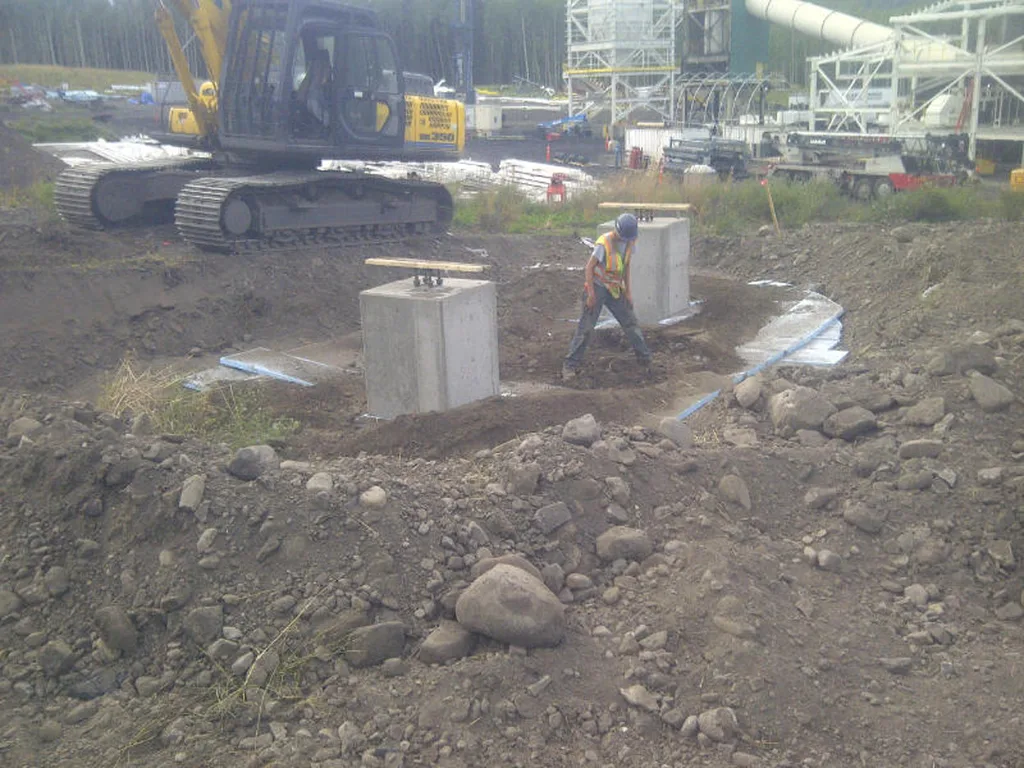 Mine foundation