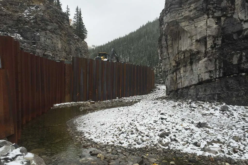 Canyon Creek Retaining Wall