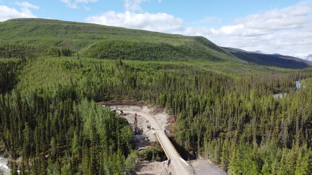 Lapie River Bridge #2, Ross River, Yukon