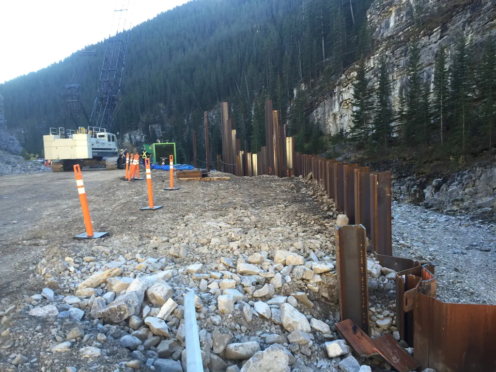 Crane Sheet Piling