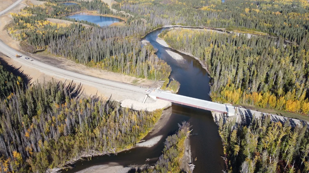 Nordenskiold River Bridge Yukon