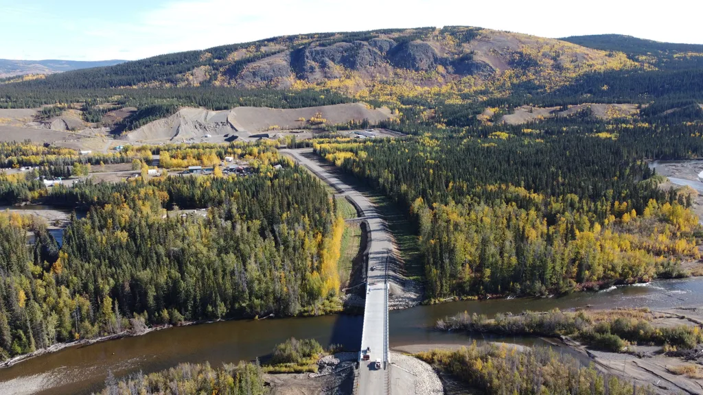 Nordenskiold River Bridge Yukon
