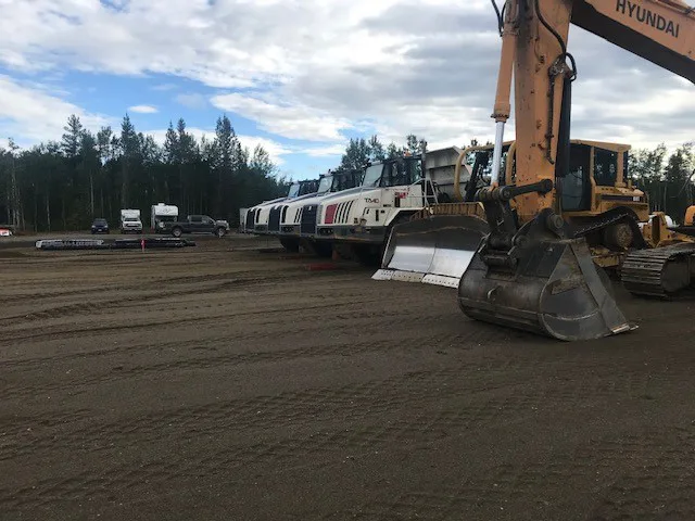 Equipment line up Area 4