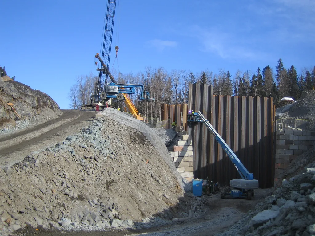 Access Challenges- sheet pile