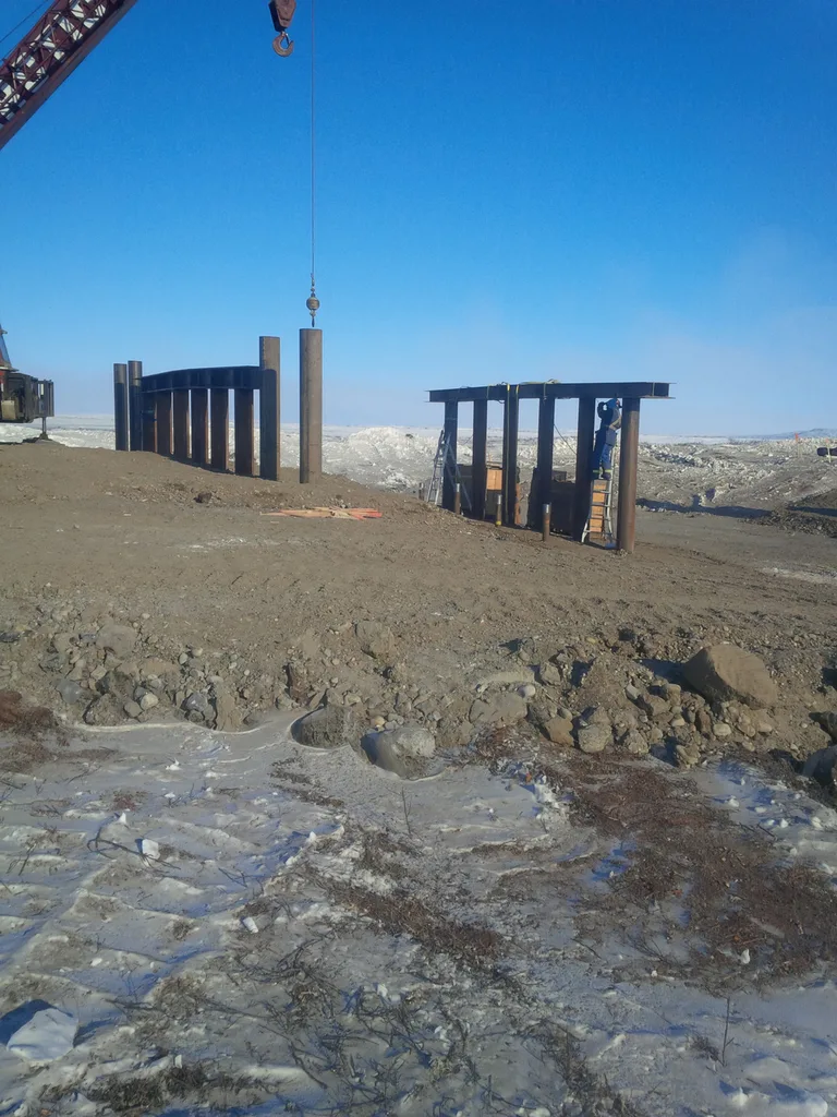 Inuvik Pile Bridges