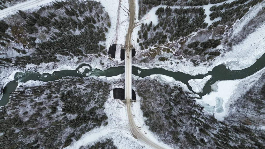 Lapie River Bridge #2, Ross River, Yukon