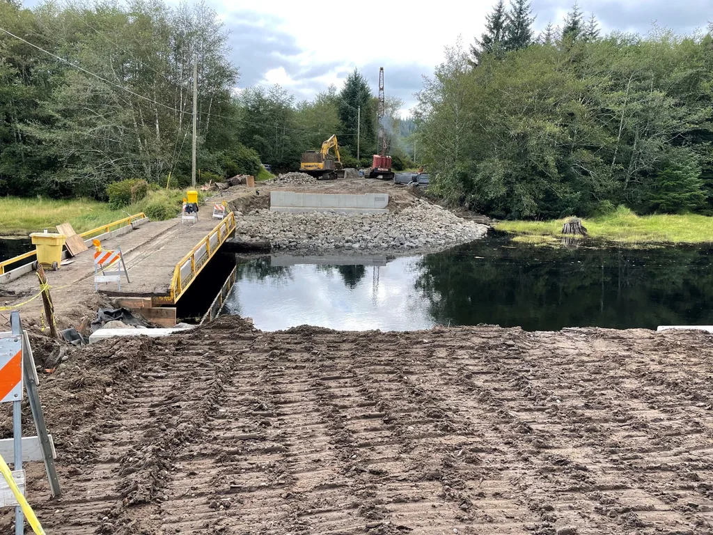 Abutment Earthworks- Masset Bridge