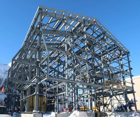 Brucejack Mine Mill Steel Erection
