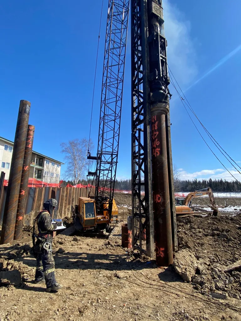 Piling for Apartment Foundations