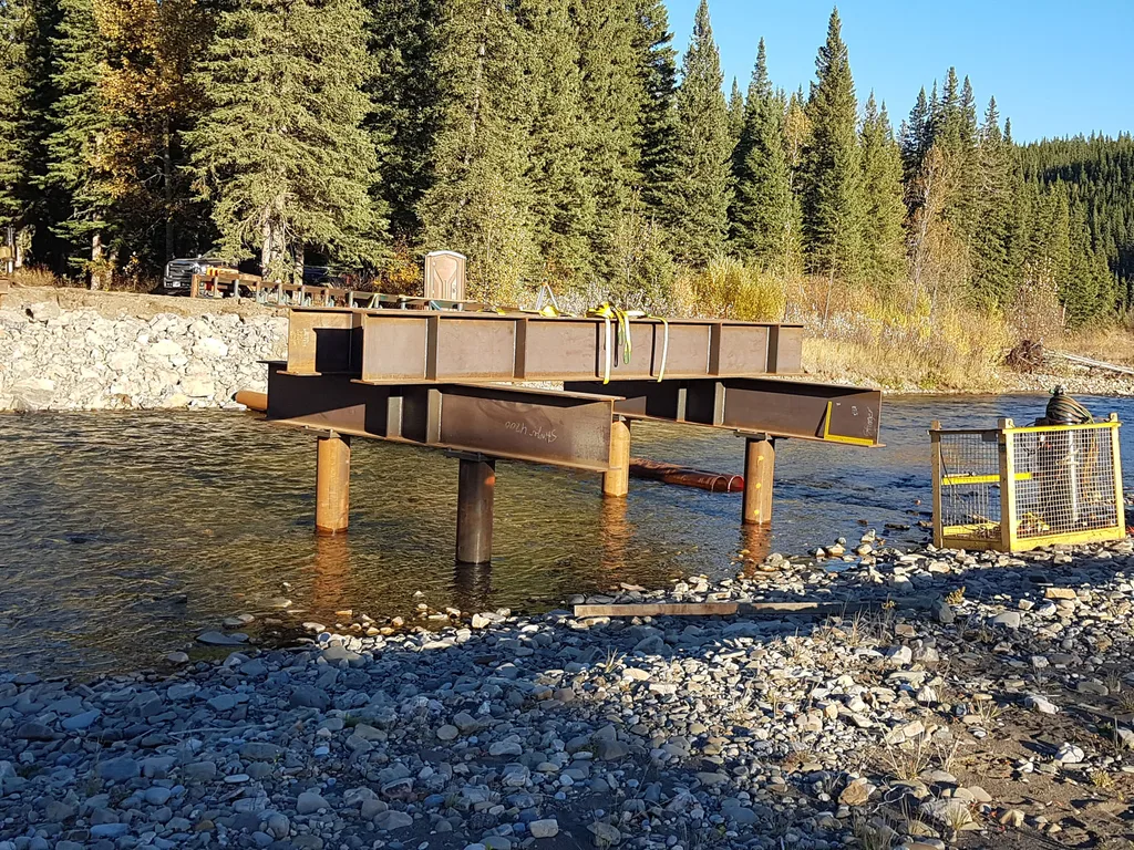 Forestry Bridge Piling