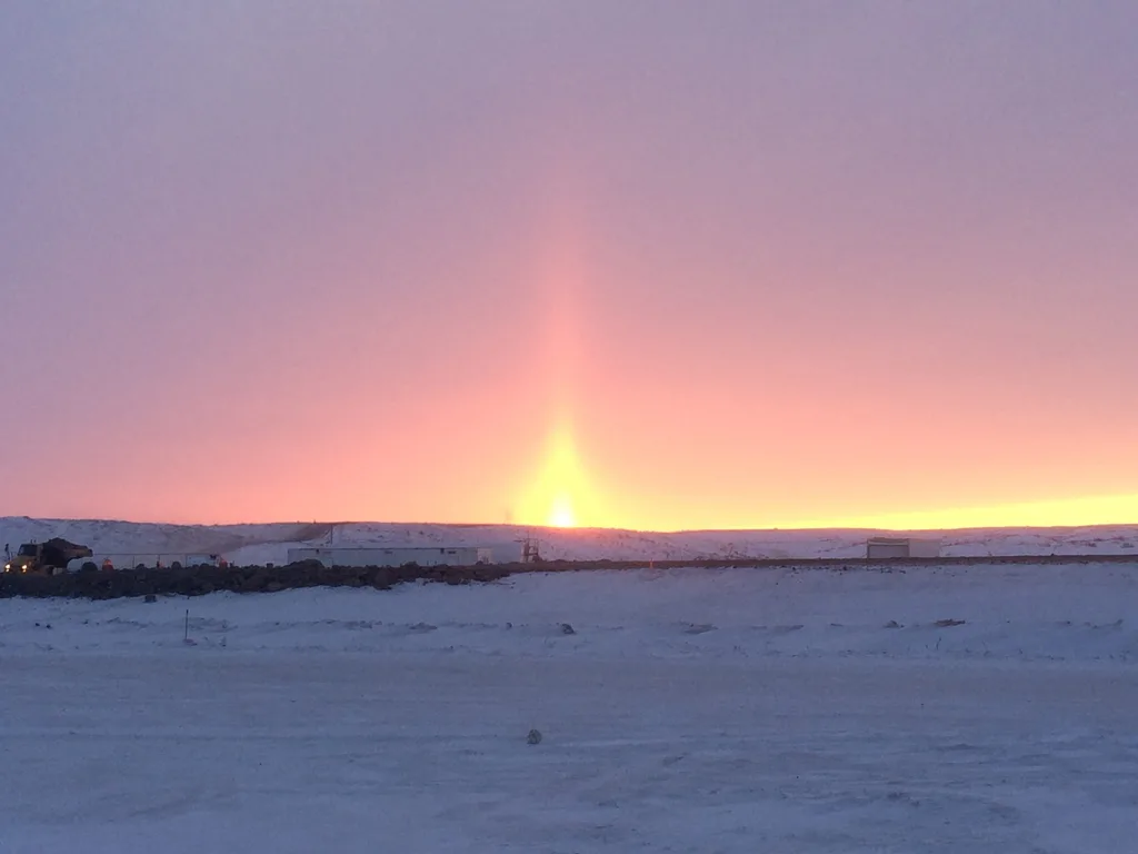 Arctic sunrise