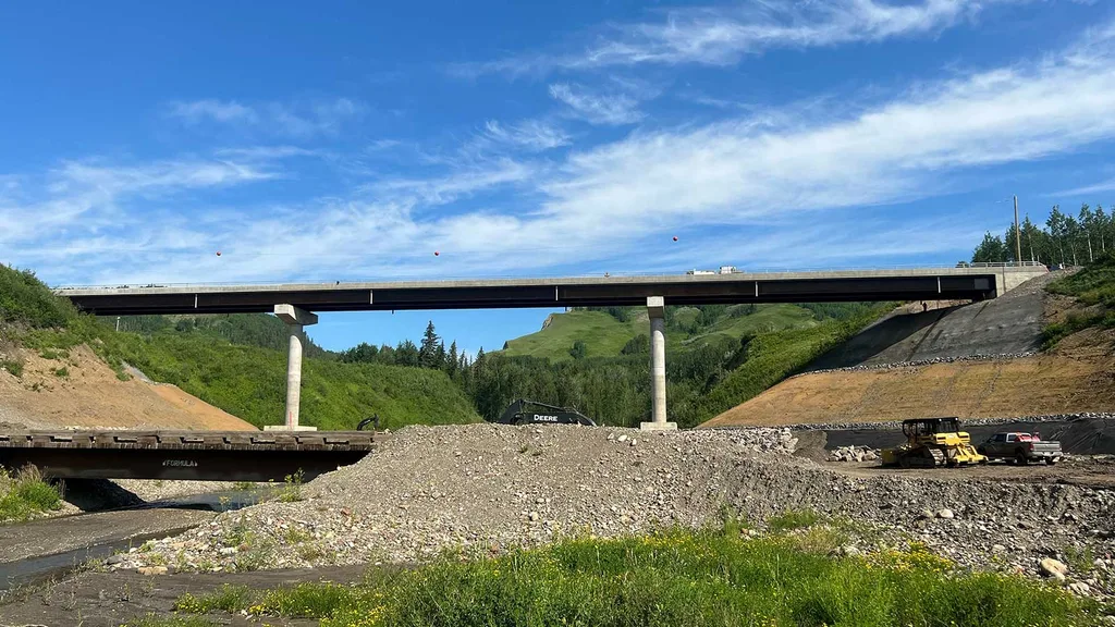 Dry Creek Highway Bridge Site After