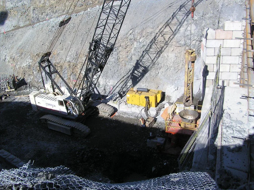 Crane Work Wall