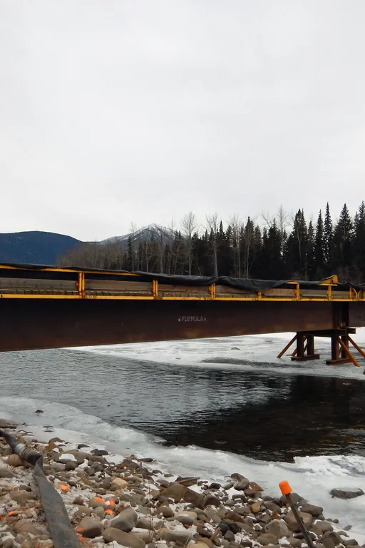 Enbridge Aerial Pipe Bridges