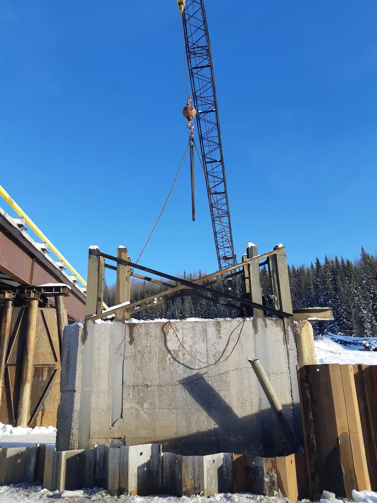 Bridge Concrete Blocks